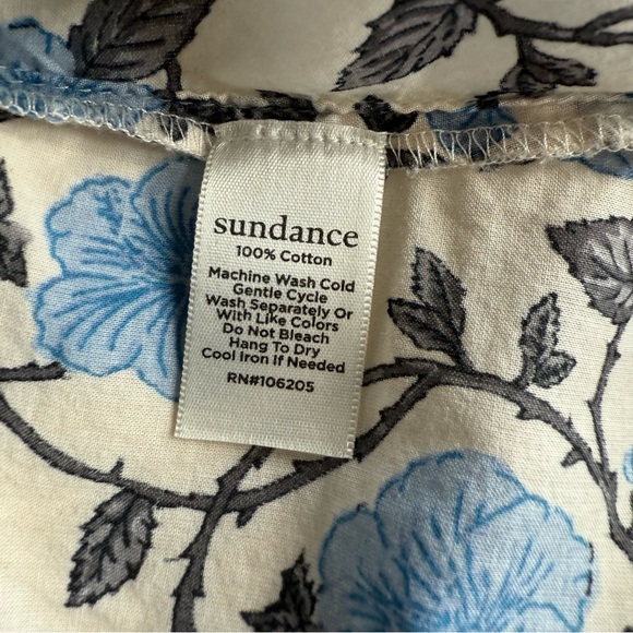 Sundance Floral Peasant Boho Top - Picture 5 of 9